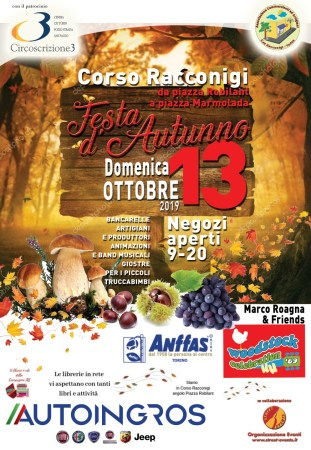 Grande affluenza di pubblico per le Festa d'Autunno in Corso Racconigi
