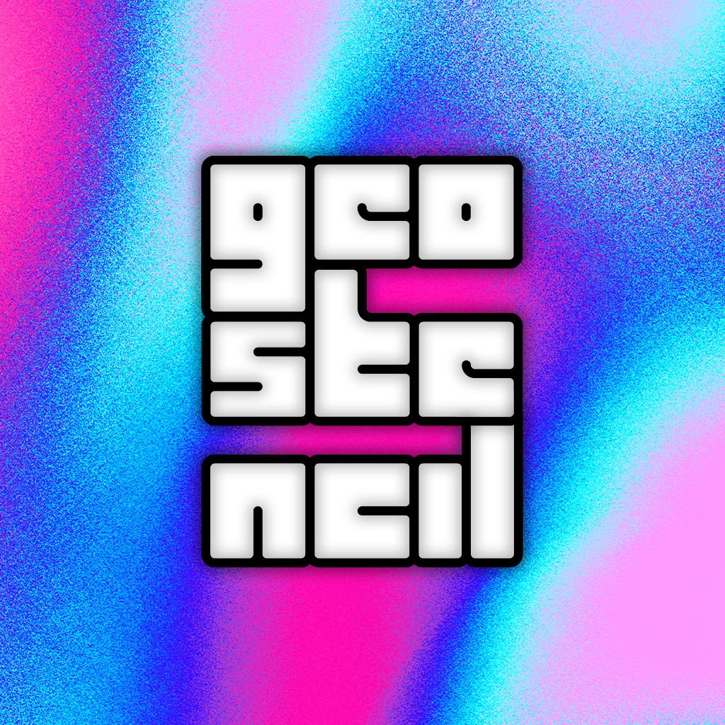 Geo Stencil Font