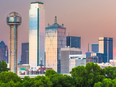 Dallas, TX skyline