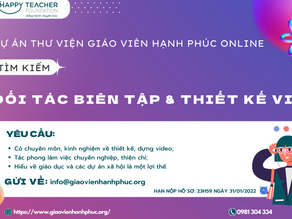 [THƯ VIỆN ONLINE] TÌM KIẾM ĐỐI TÁC BIÊN TẬP & THIẾT KẾ VIDEO