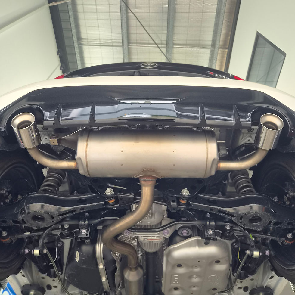 toyota gr yaris exhaust