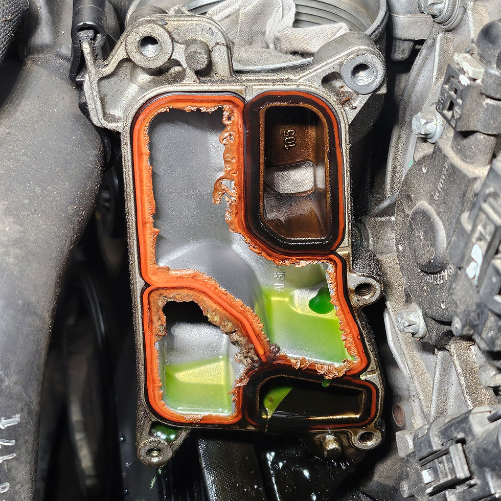 mercedes-benz clk350 oil cooler