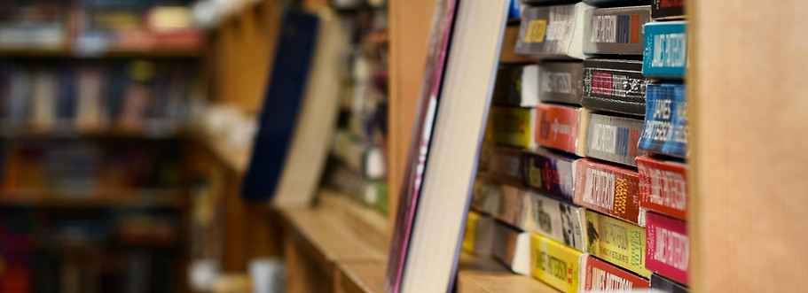 Bookshelf in Castaway Used Books
