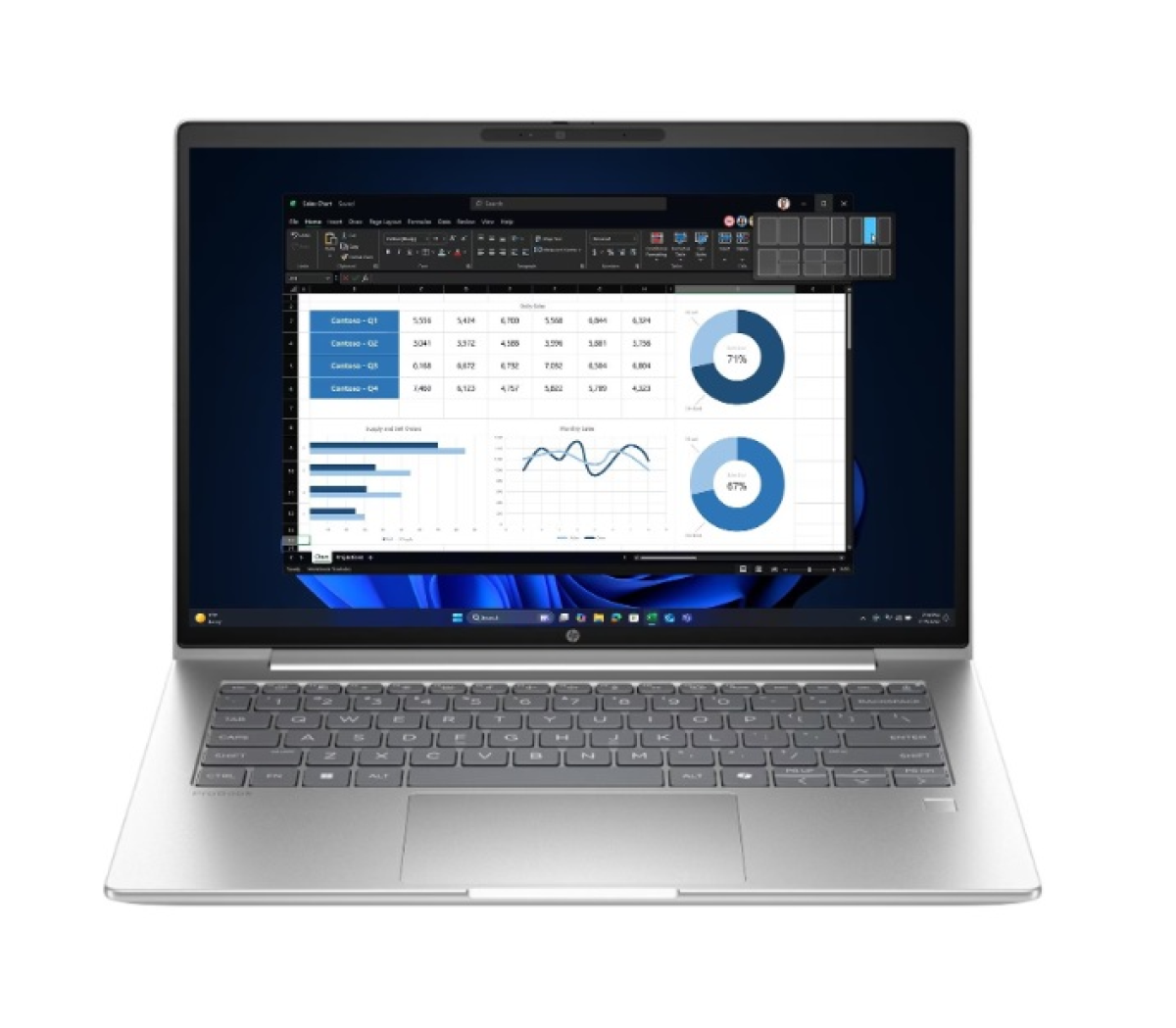 HP ProBook 4 G1i 14 Business Laptop 14" Ultra 7