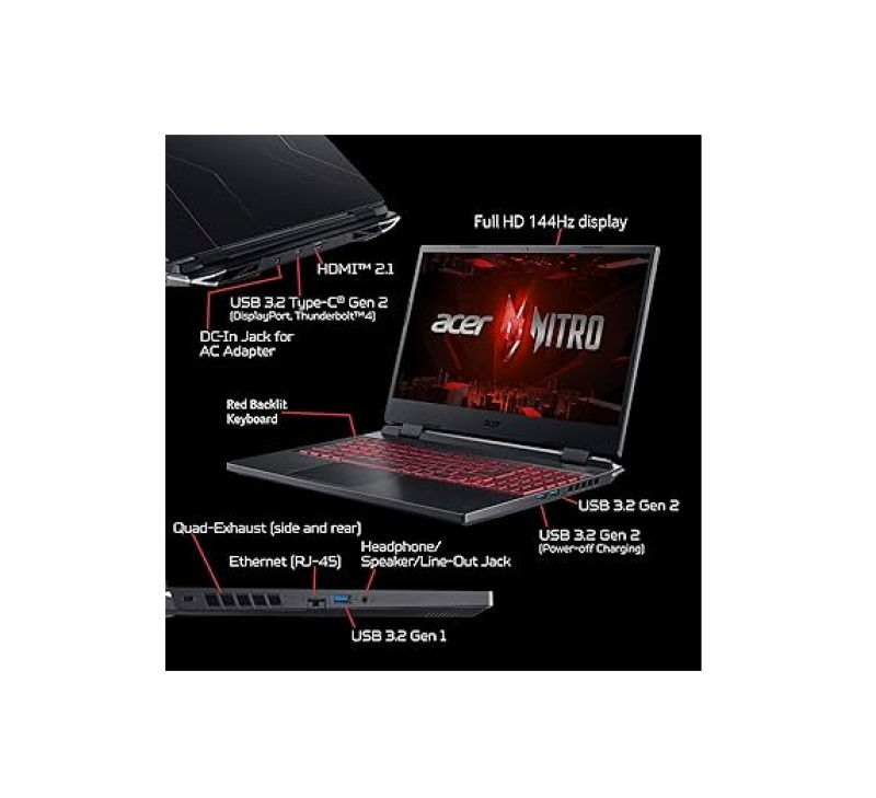 Thumbnail: Acer Nitro 5 Gaming Laptop  i5 16GB RTX 3050 | Triple5.co.uk