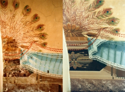 restauro soffitto dipinto