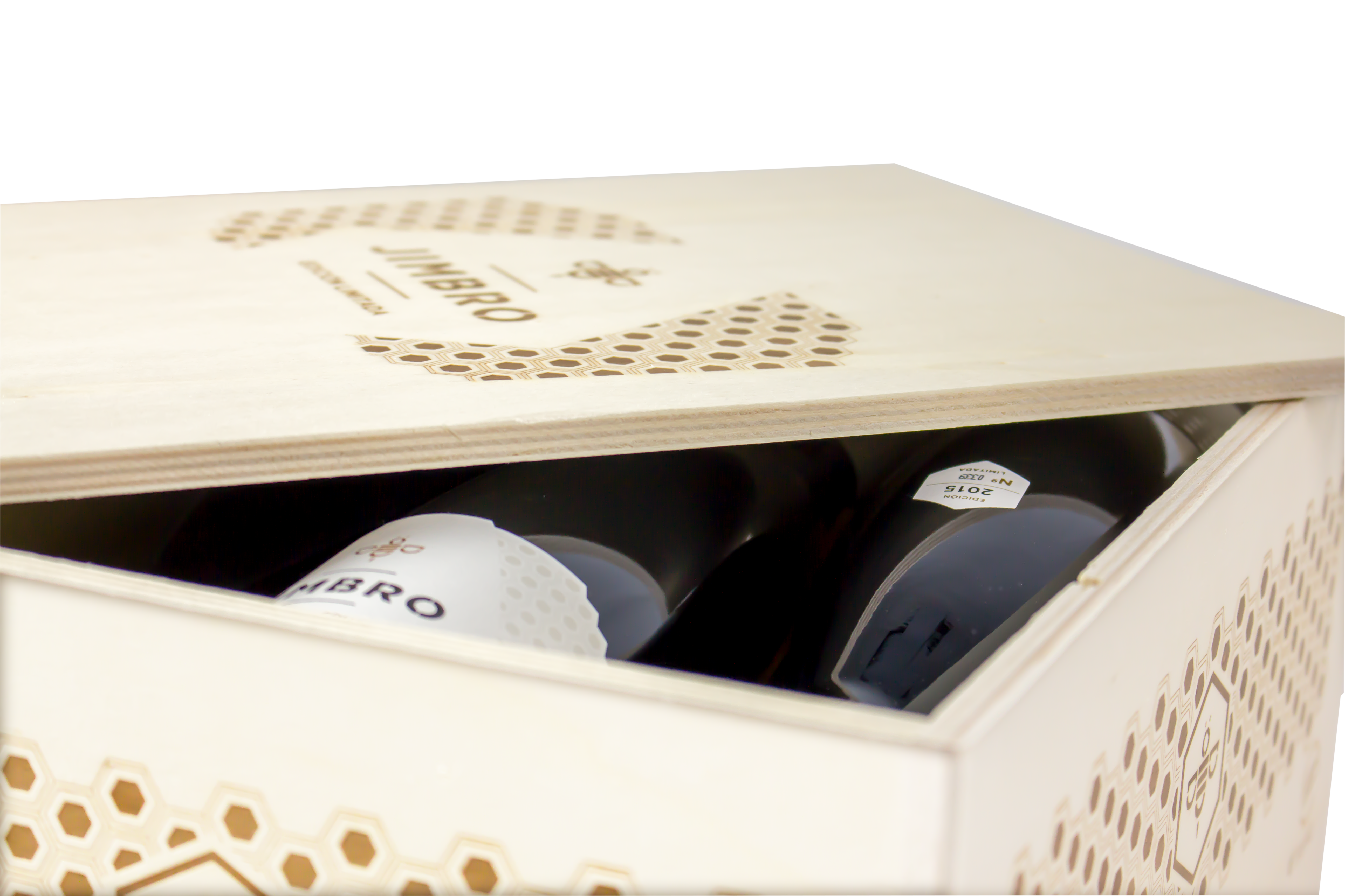 RED WINE WOOD CASE | BRUÑAL 2016 | 6 BOTTLES x 75cl