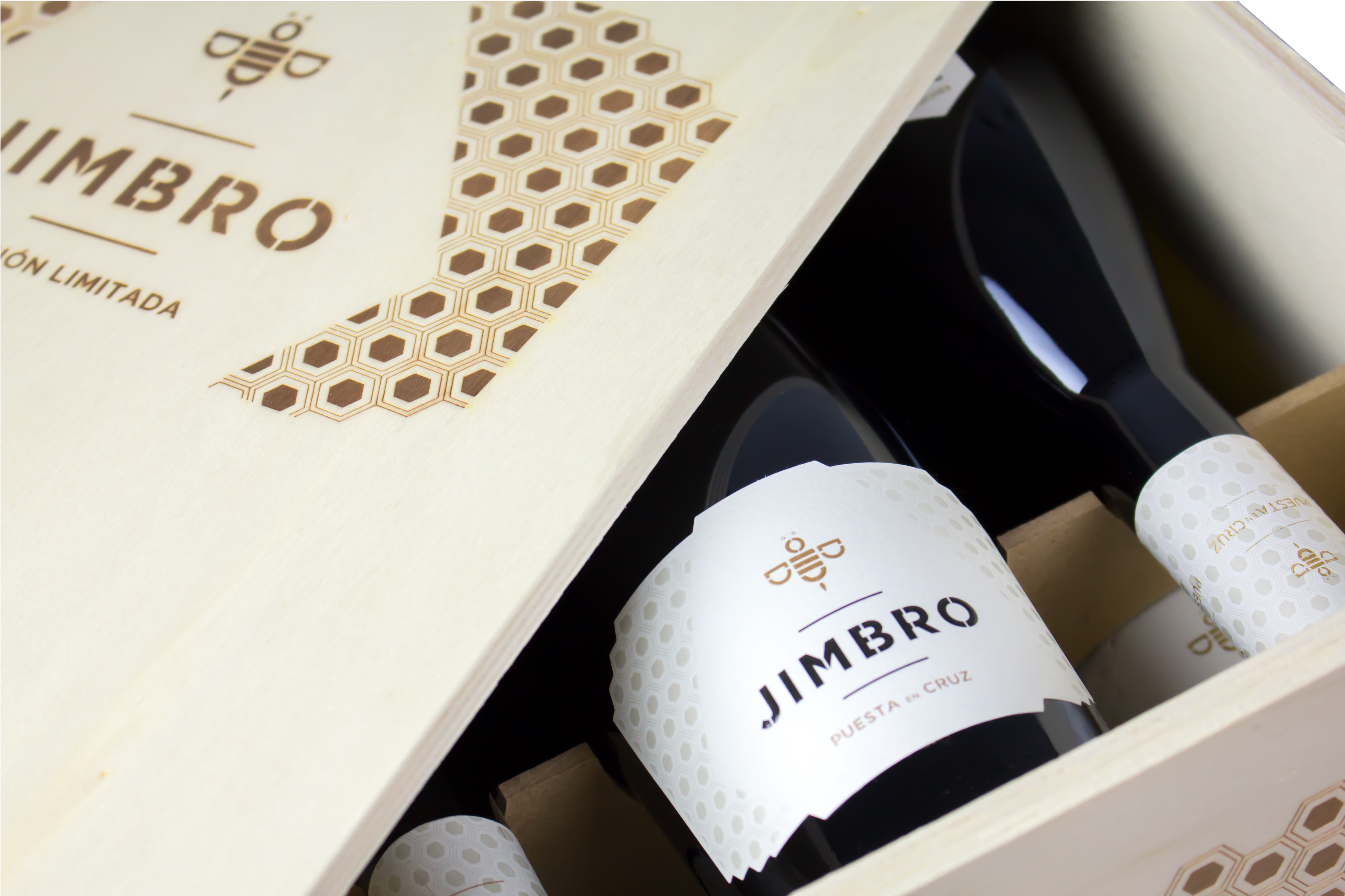 WHITE WINE WOOD CASE | PUESTA EN CRUZ 2016 | 6BOTTLES x 75cl