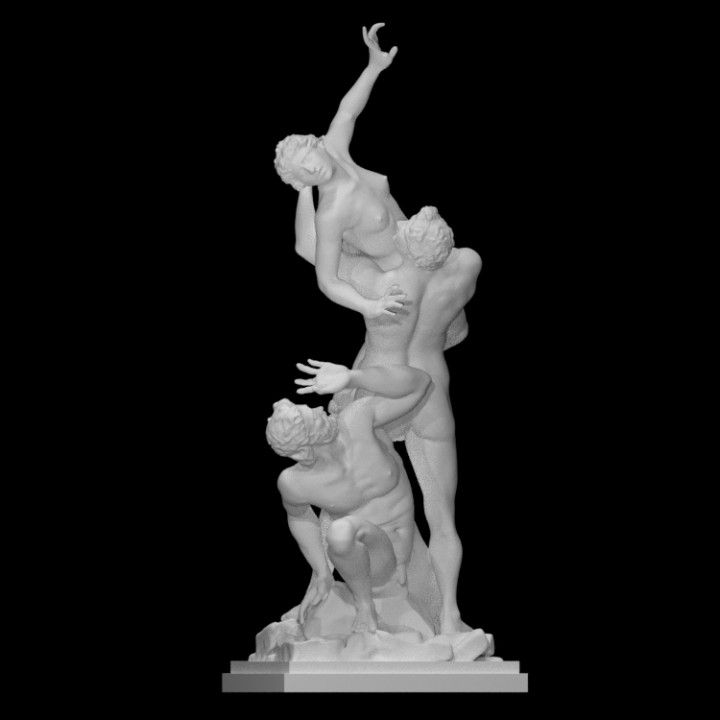 Escultura O Rapto das Sabinas