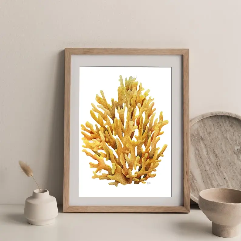 Golden Branches Coral.