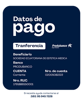 Pagos congreso Estética