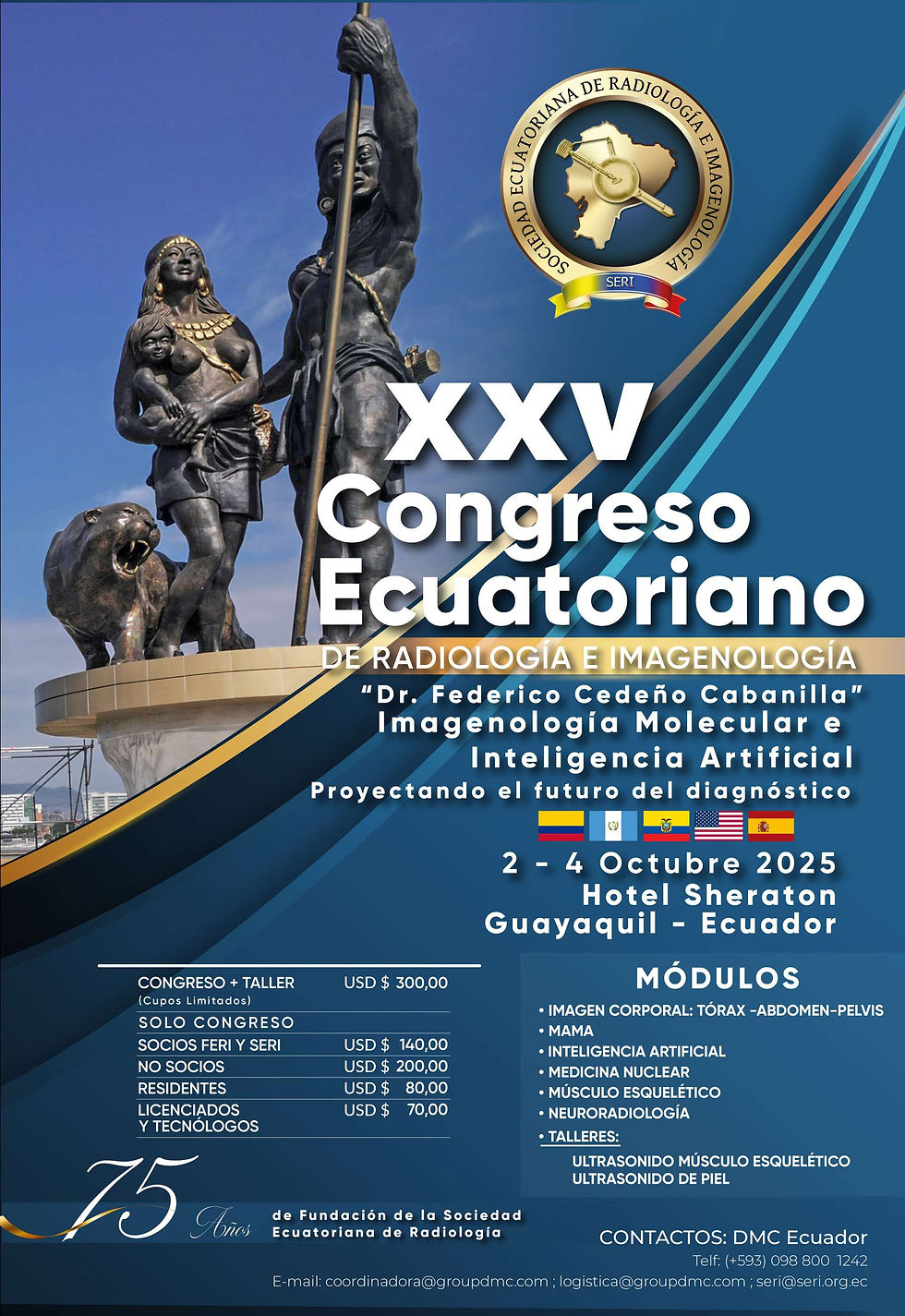 XXV Congreso Ecuatoriano de Radiología e Imagenología