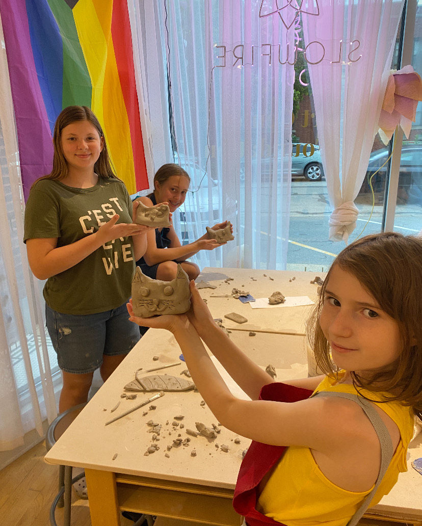 Spring Break Art Camp at Slowfire Art Studio