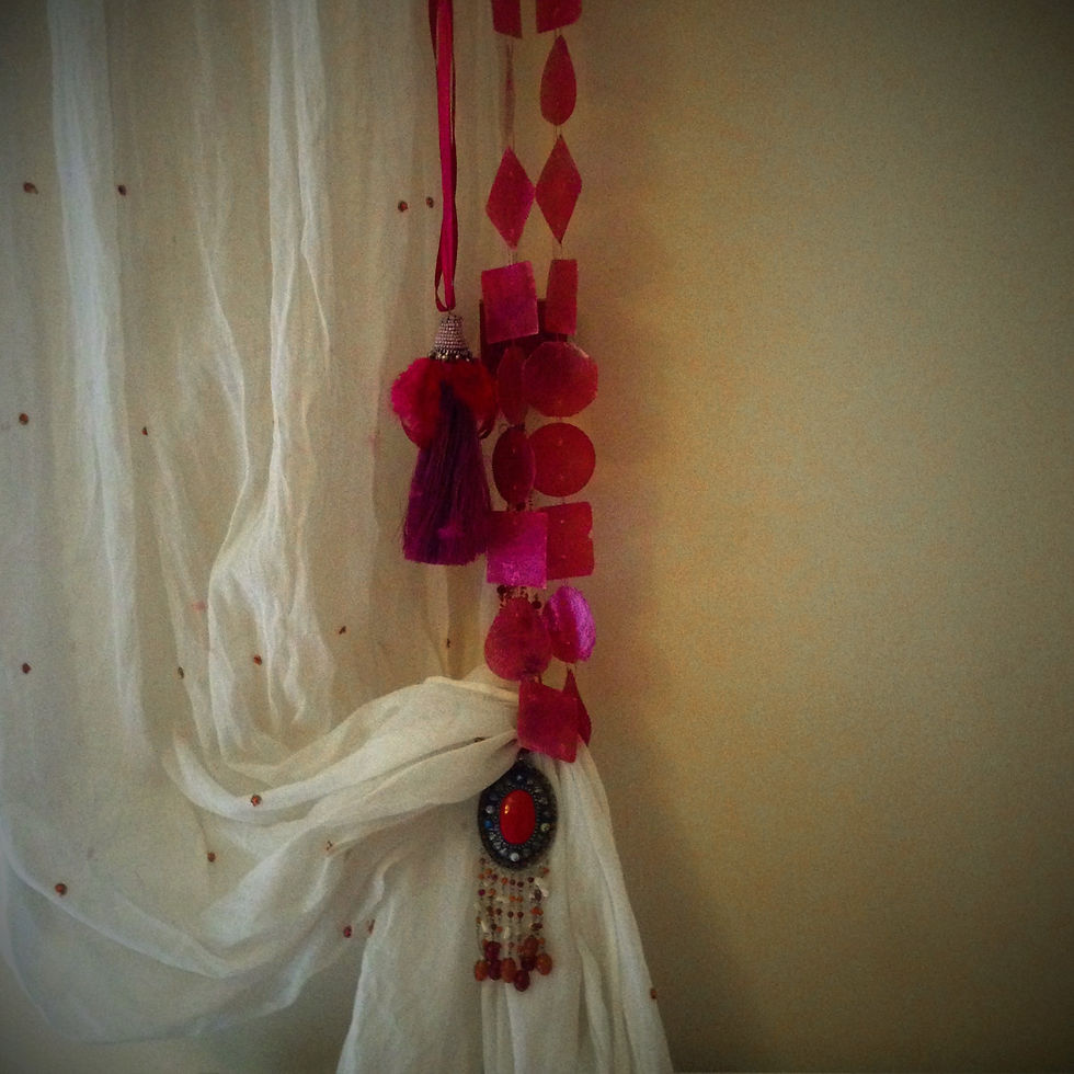 Decorative detail of home furnishing