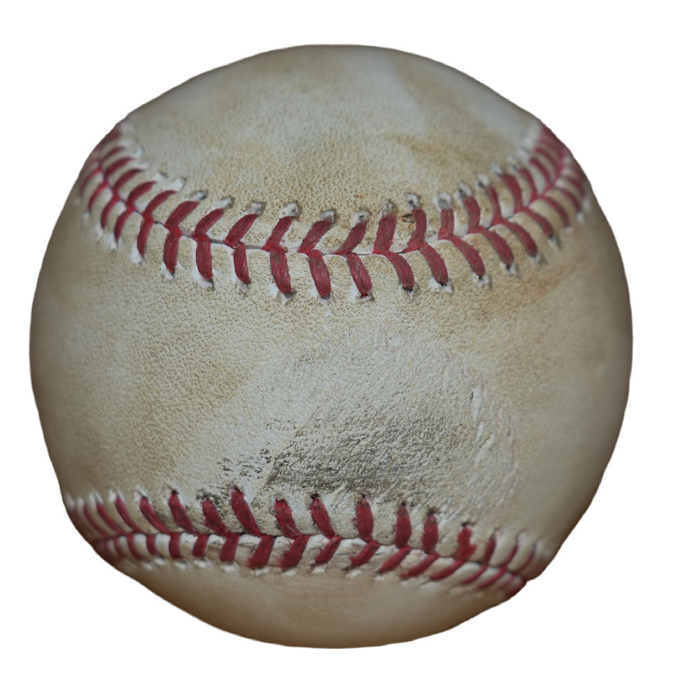 New York Yankees Game Used Baseball 2015 Season