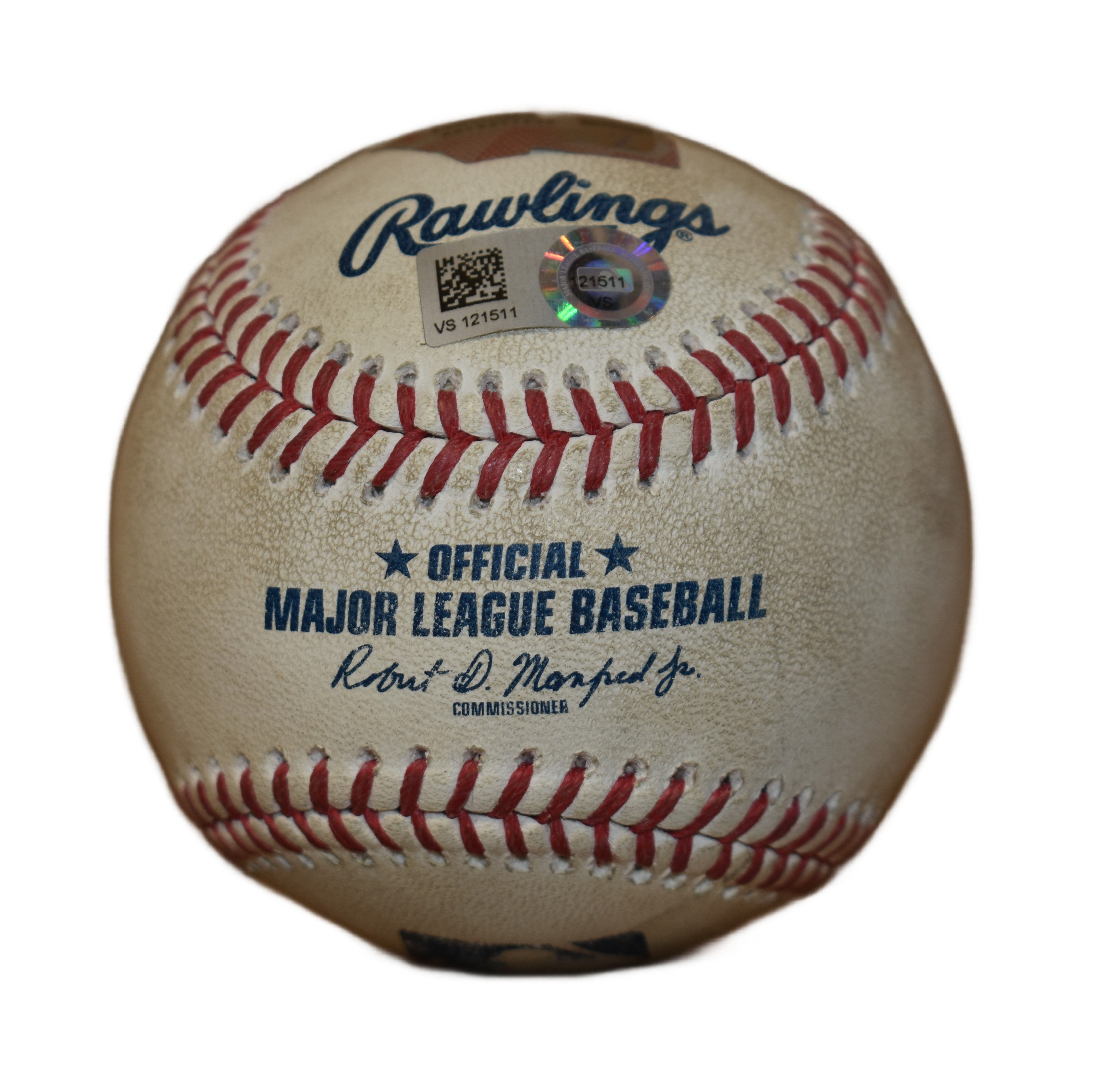 New York Yankees Game Used Baseball 9/11/2020 vs Orioles