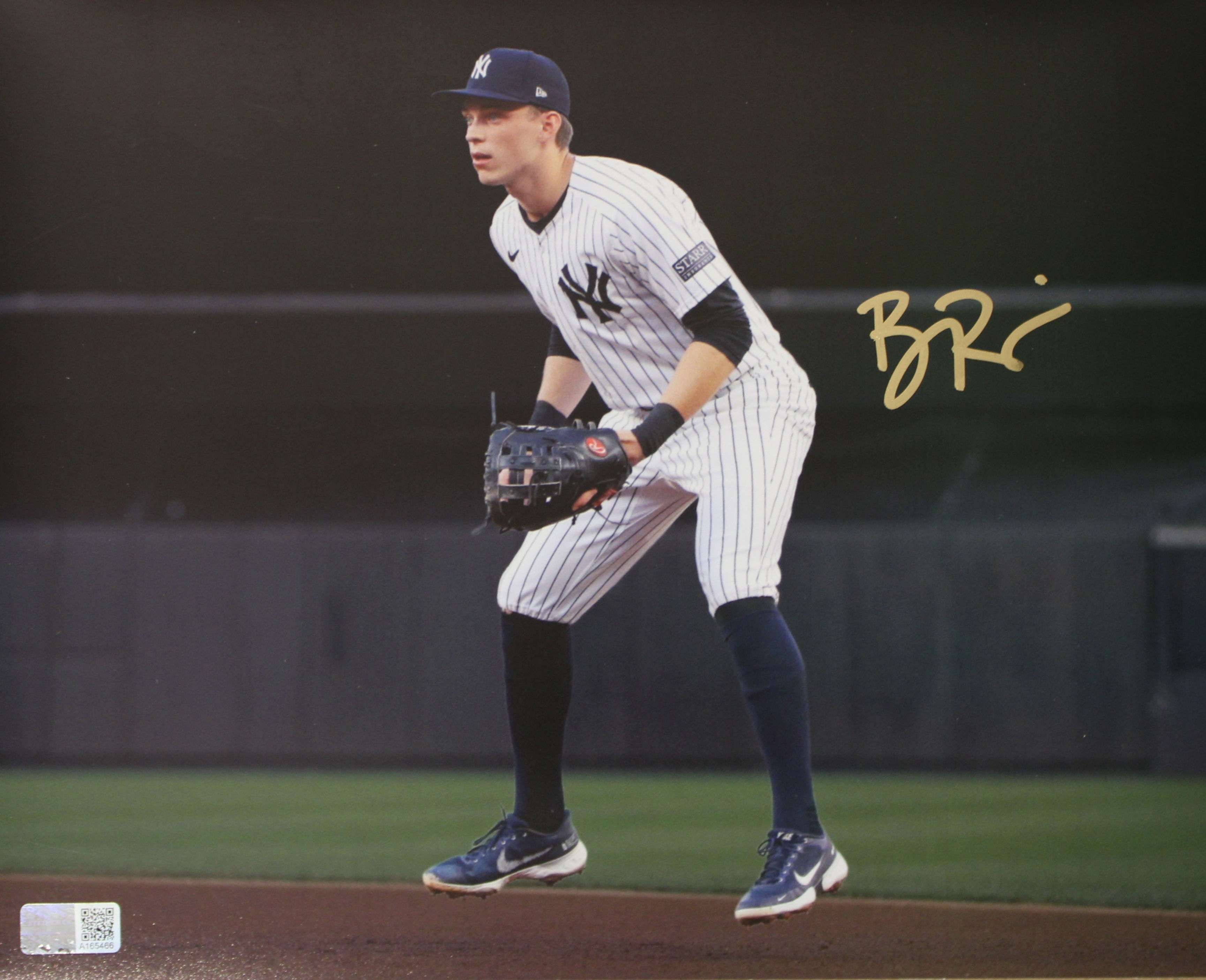 Ben Rice New York Yankees Autographed 8x10 Photo