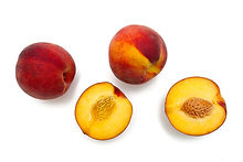 Cut Peaches