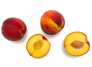 Cut Peaches