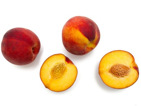 Desktop Oatmeal: Peaches n' "Cream"