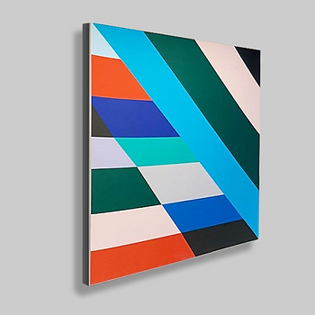 Silicone Edge Graphic wall mounted display.