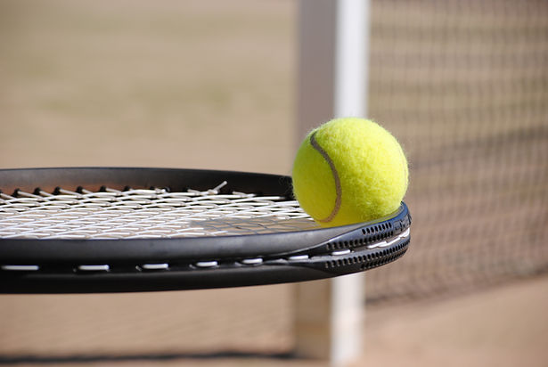 Tennis Ball Close-Up