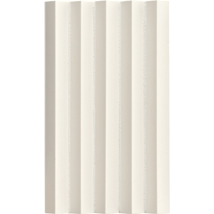 Triangle Small Matt White