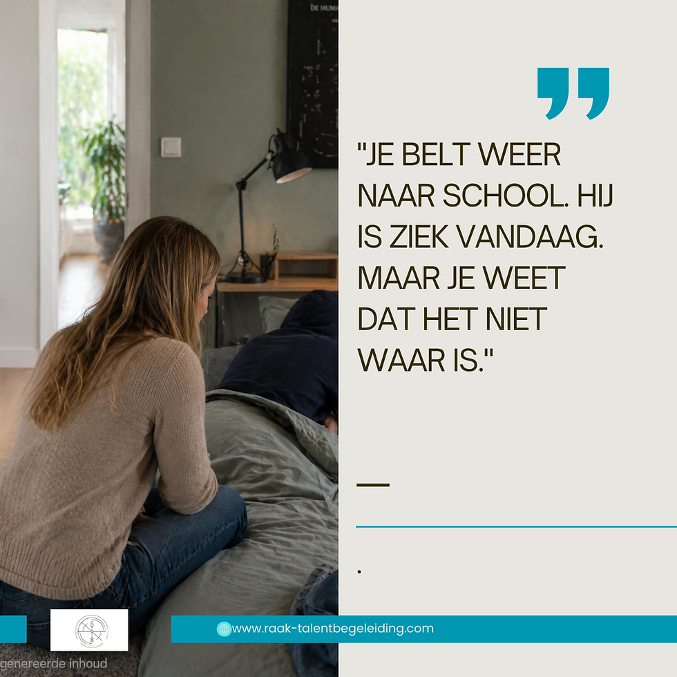 Elke ochtend strijd om naar school te gaan (en waarom 'gewoon gaan' niet werkt)