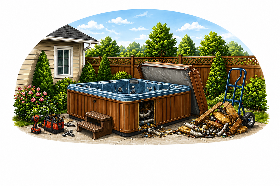 Hot Tub Removal in Lake Cowichan | Cowichan Removal