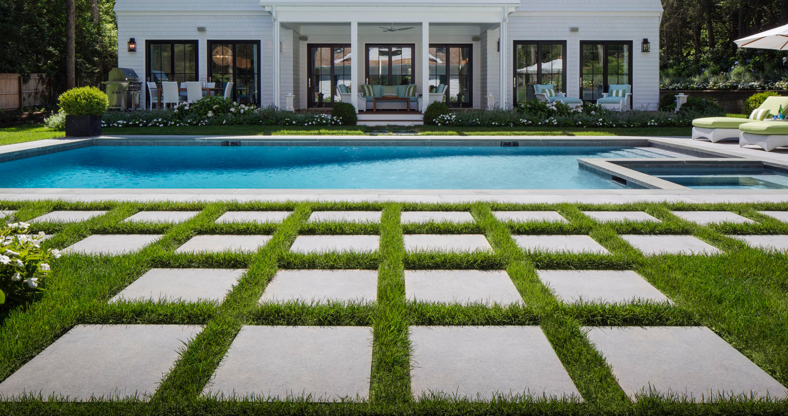 Hans Landscaping Inc. — recent swimming pool contractor photo in Closter, New Jersey (Google Business Profile)