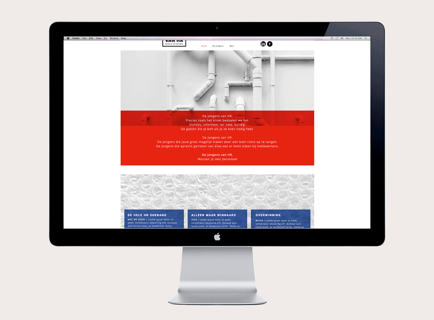 De Jongens van HR | Webdesign