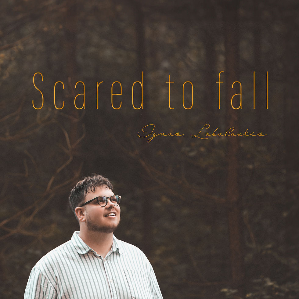 Ignas Labalaykis Scared to fall cover