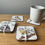 Thumbnail: Coasters featuring realistic  coloured pencil artwork by Catrin Membery, british birds collection set gift wrapped