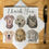 Thumbnail: dog breeds thank you card