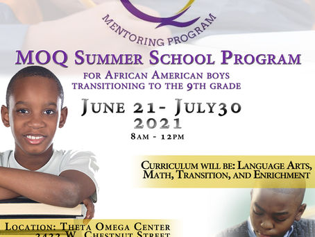 Omega Psi Phi Host Summer Learning Program