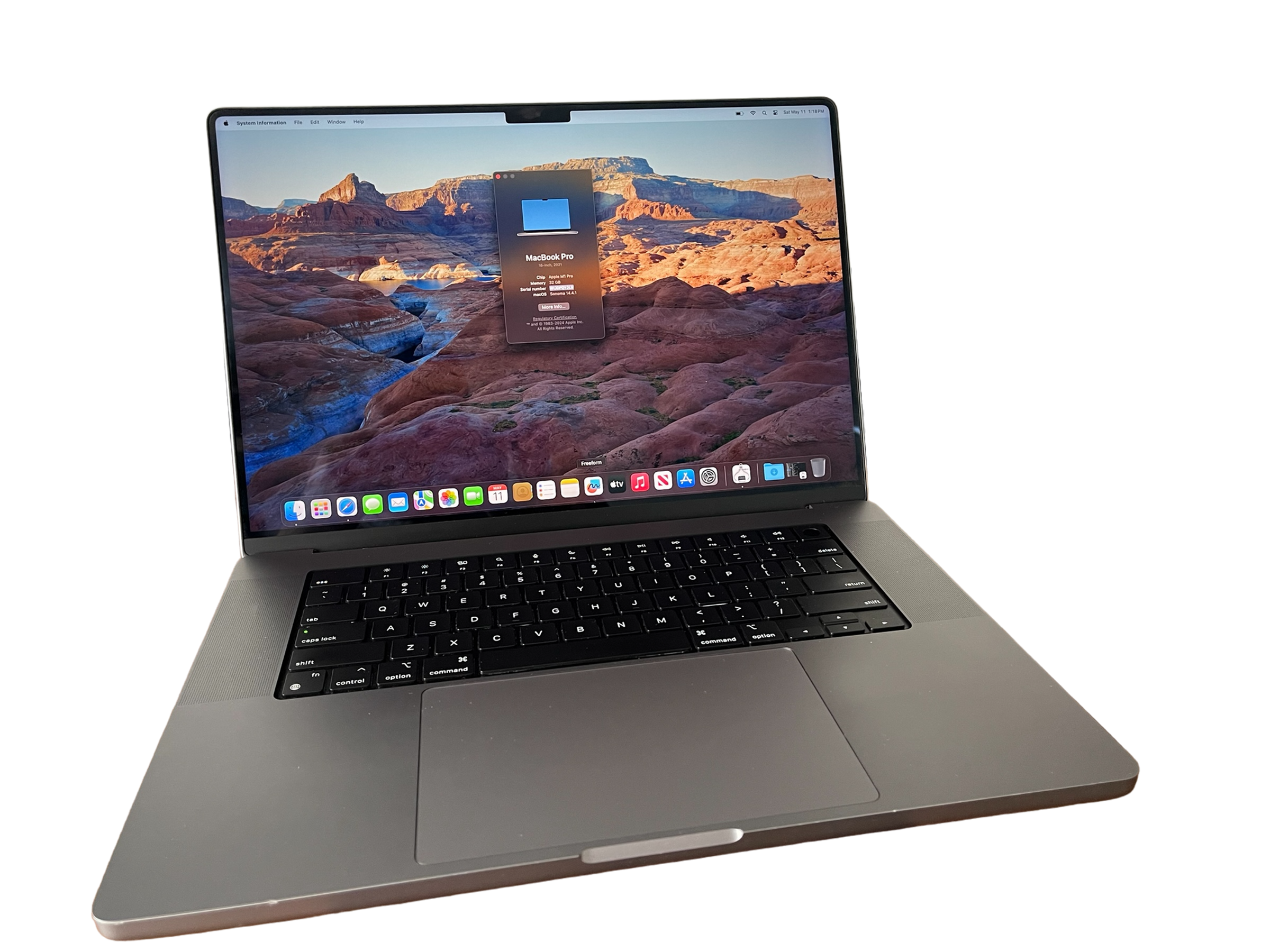 2022 Manufactured M1 Pro Macbook Pro 16" 32GB Ram 1TB SSD