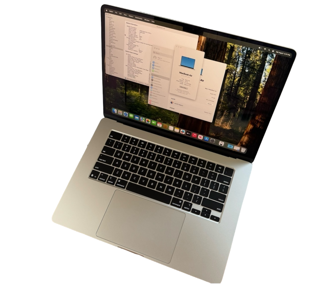 New 2025 M4 MacBook Air 15” 16GB Ram 512GB SSD