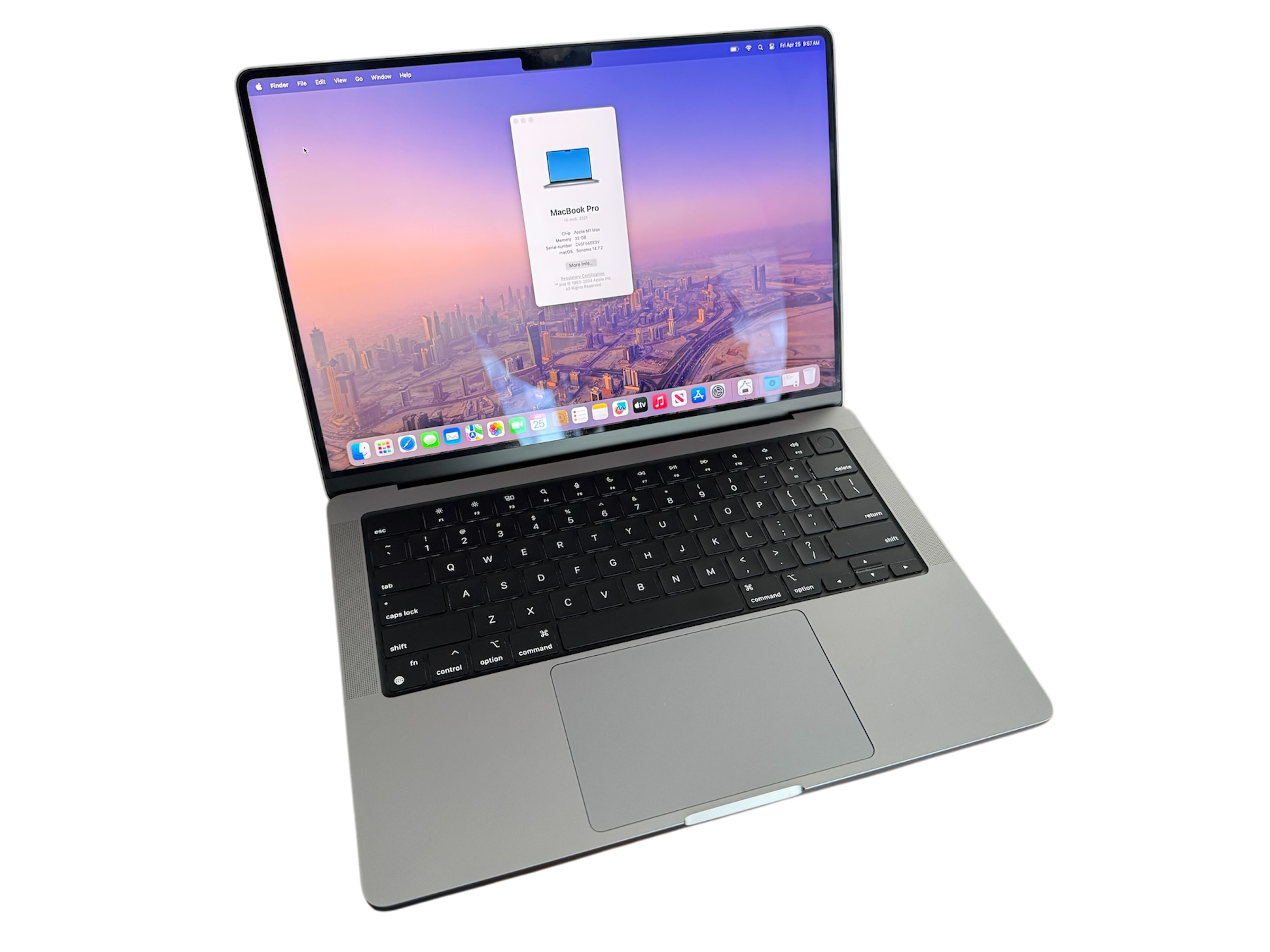 M1 Max Macbook Pro 14" 32GB Ram 1TB SSD