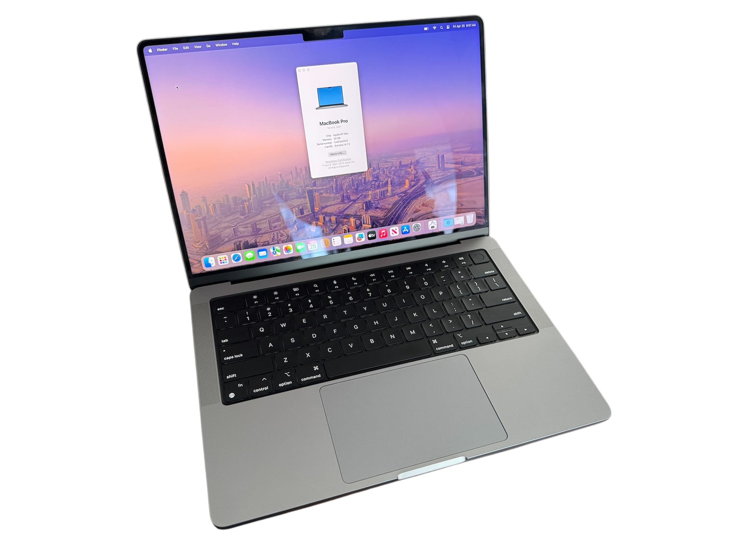 M1 Max Macbook Pro 14" 32GB Ram 1TB SSD