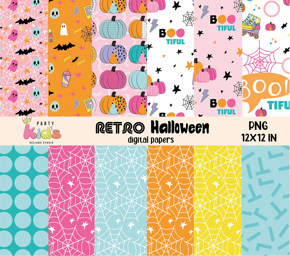 RETRO HALLOWEEN PAPER