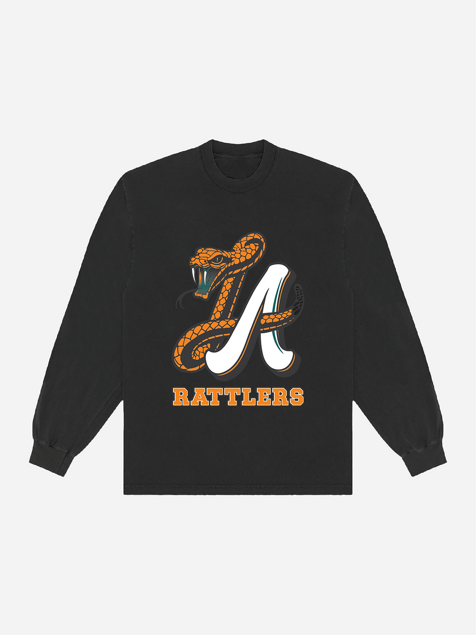 LA RATTLERS LONG SLEEVE 2024 - BLACK