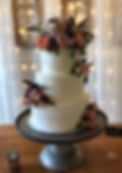 Three Tiered Wedding Cake