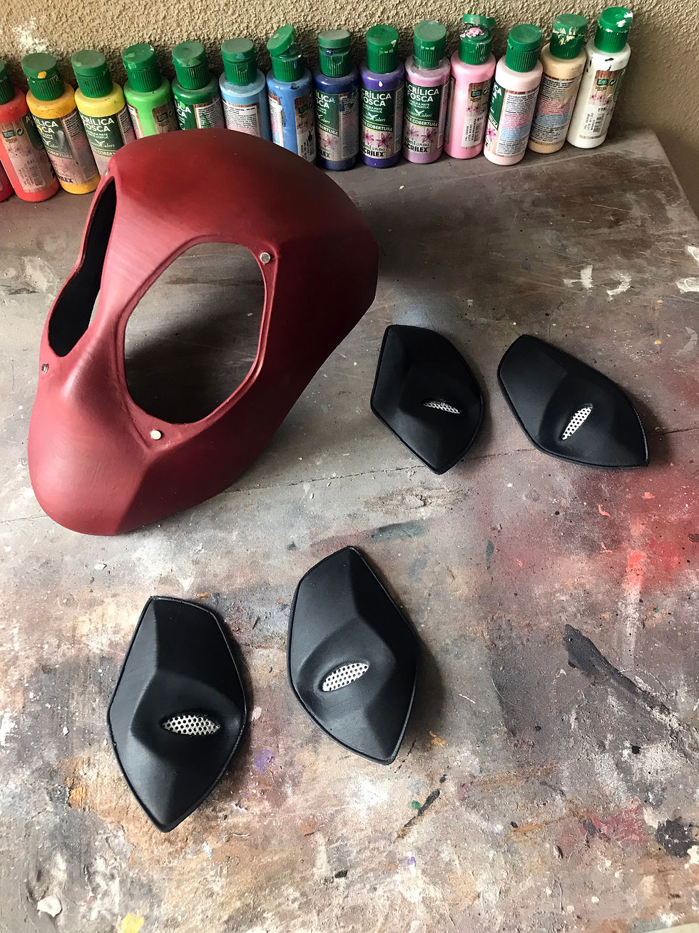 Miniatura: Faceshell Deadpool Padrão