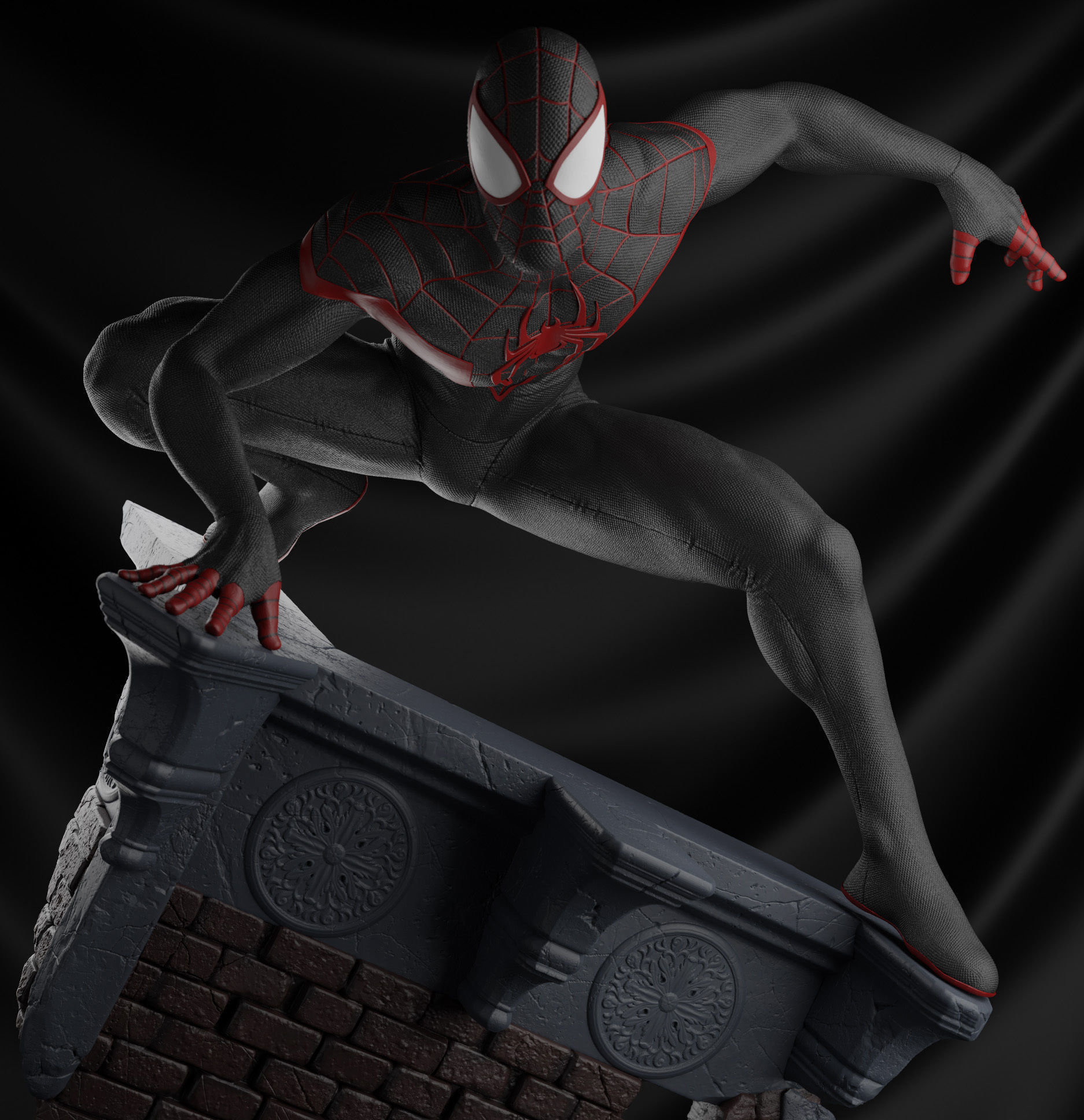 Miles Morales no Prédio
