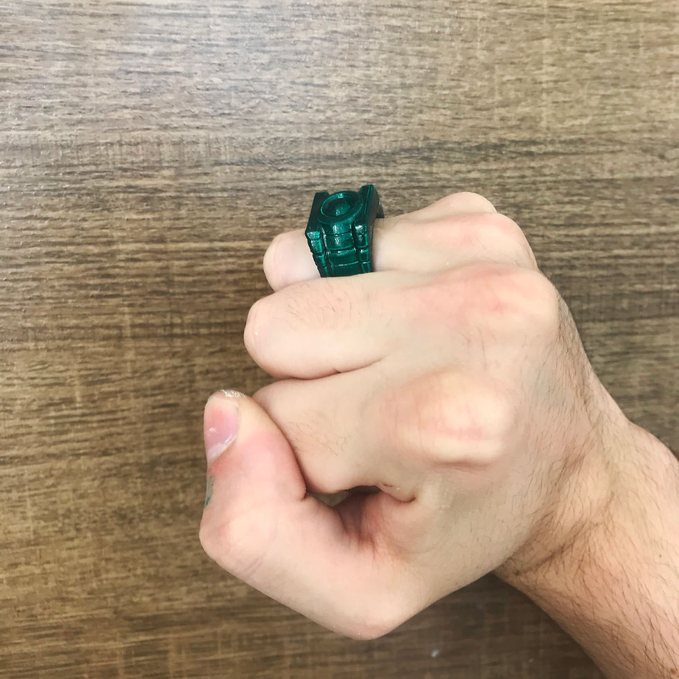 Miniatura: Máscara e Anel do Lanterna Verde