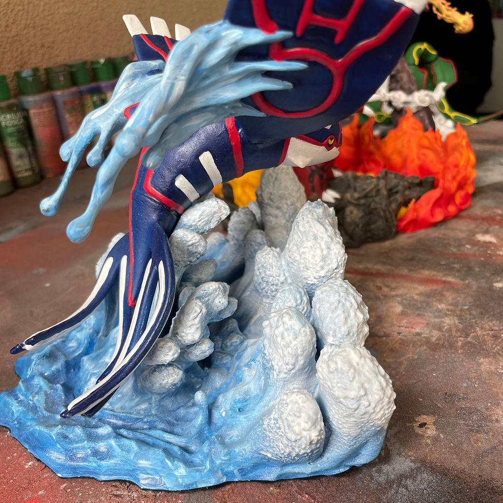 Miniatura: Fim dos Dias - Groundon,Kyogre e Rayquaza (Pokemon)