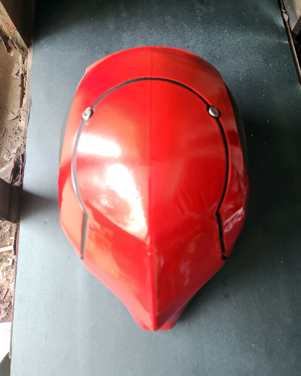 Miniatura: Capacete Capuz Vermelho