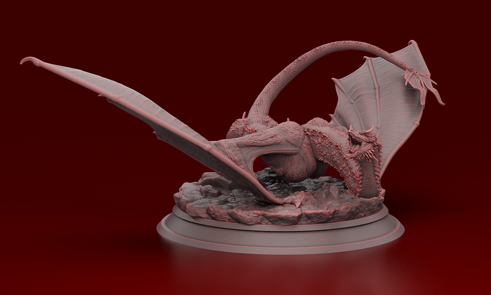 Thumbnail: Caraxes Verme De Sangue (House of the Dragon)