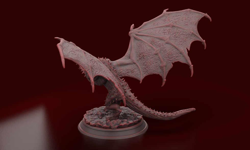 Miniatura: Meleys Rainha Vermelha (House of the Dragon)