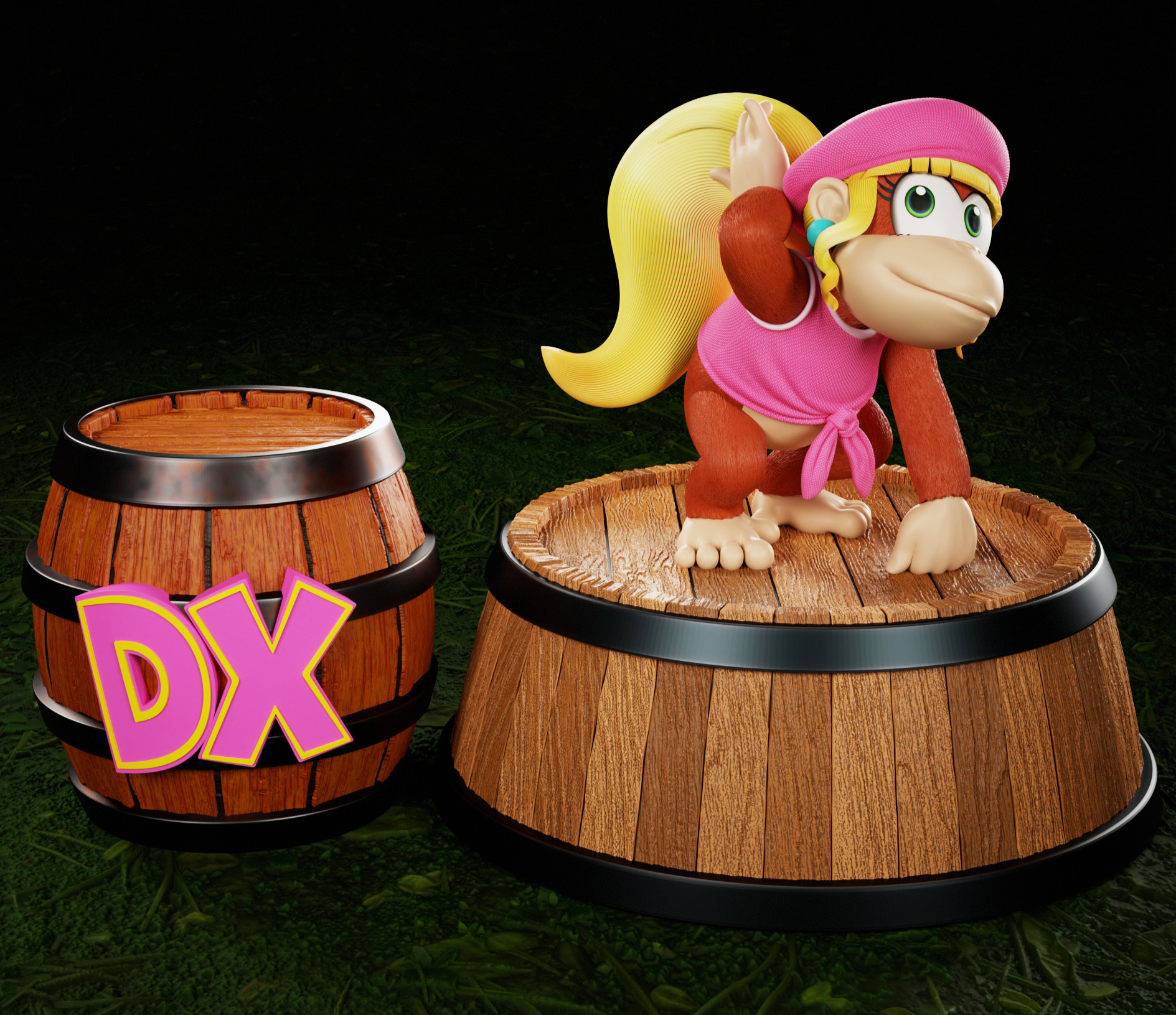 Dixie Kong (Donkey Kong)